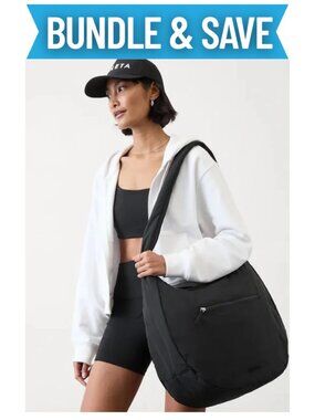 All About Oversized Crossbody Hobo Bag